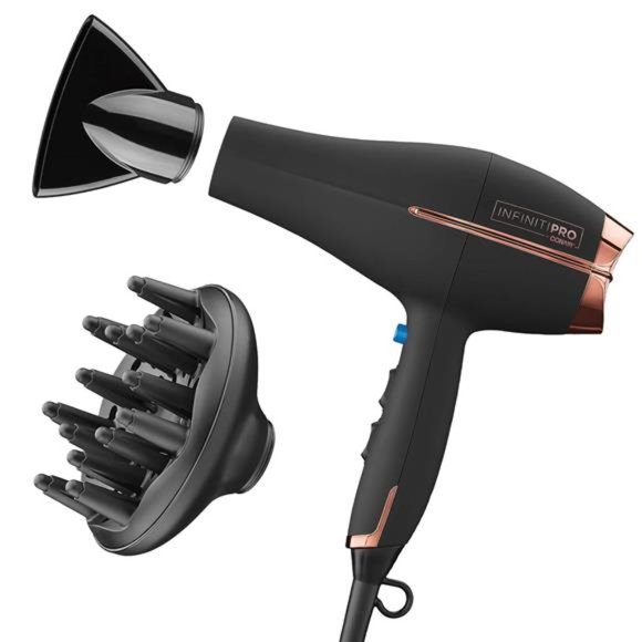HairDryer,1875W AC Motor Pro HairDryer with Ceramic Technology,Includes Diffuser